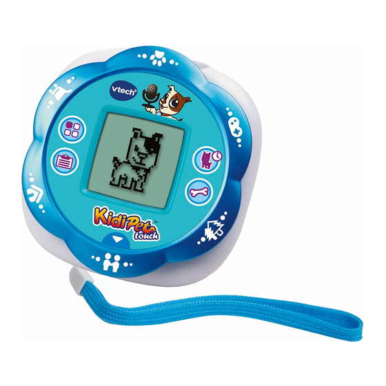 VTech KidiPet Touch Manuel D'utilisation
