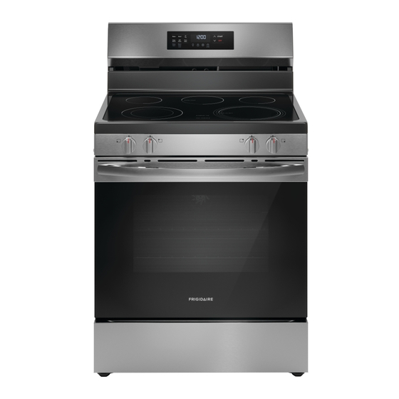 Frigidaire FCRE308CAS Utilisation Et Entretien