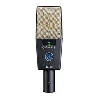 Harman AKG C414 XLS Mode D'emploi