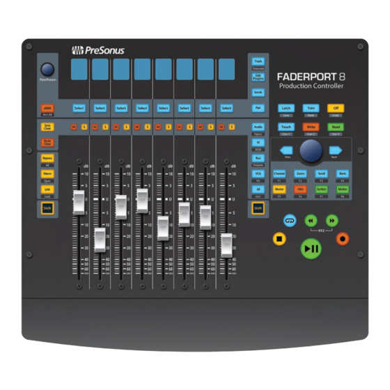 PRESONUS FaderPort 8 Mode D'emploi