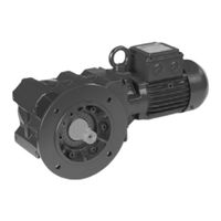 Bauer Gear Motor BM40/S2 Notice De Montage Et D'utilisation