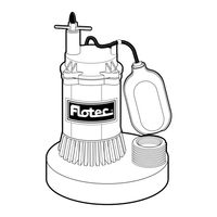 Flotec FP0S1800A Notice D'utilisation