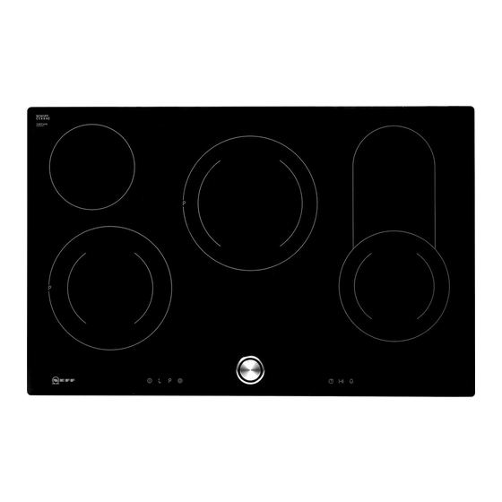 NEFF T1.T8 Mode D'emploi