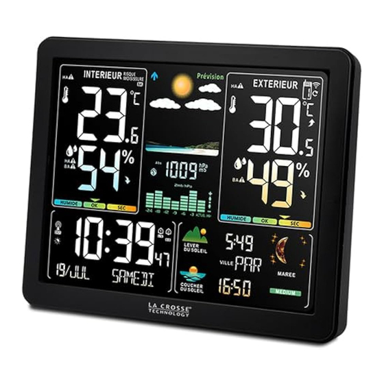 La Crosse Technology WS6236 Manuel D'utilisation