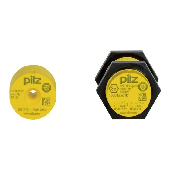 Pilz PSEN 1.2p-23 Manuel D'utilisation