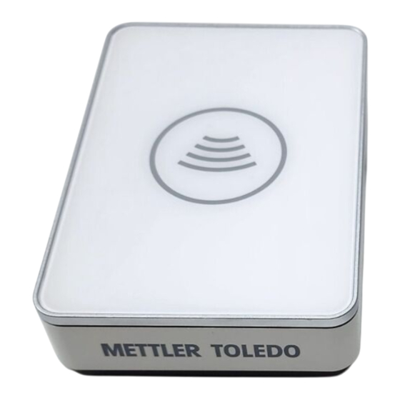 Mettler Toledo EasyScan LAN Instructions D'installation
