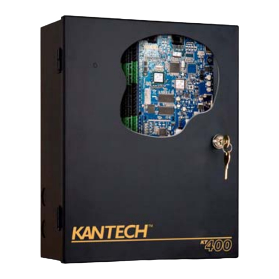 Kantech KT-400 Manuel D'installation