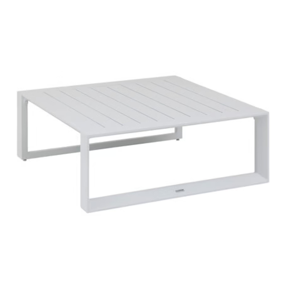 Hesperide ALLURE 186605A Instructions De Montage