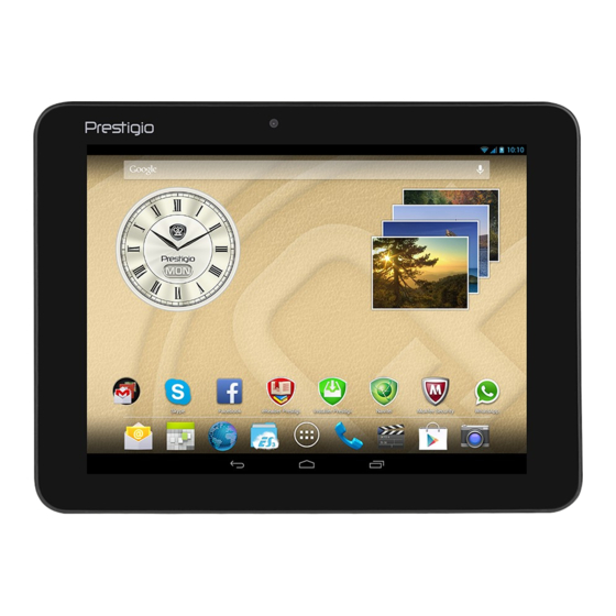 Prestigio MultiPad PMT-3287 3G Guide De Démarrage Rapide