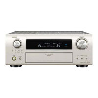 Denon AVR-3310 Manuel De L'utilisateur