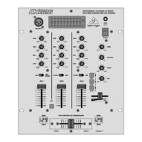 Behringer PRO MIXER DX626 Guide Rapide