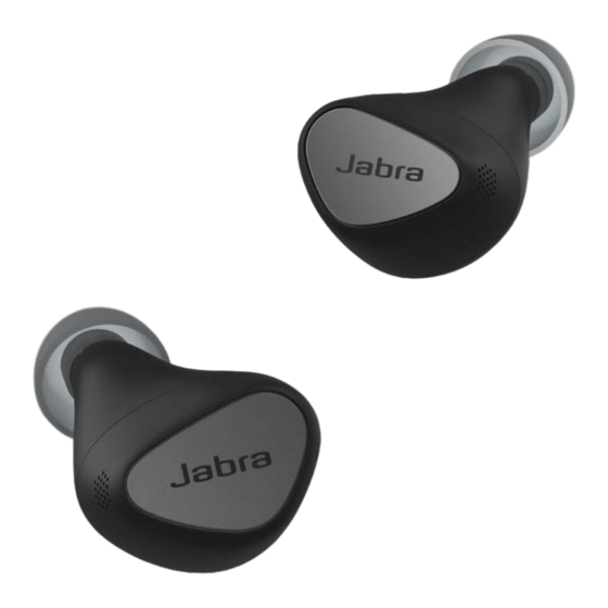 Jabra Elite 5 Manuel D'utilisation