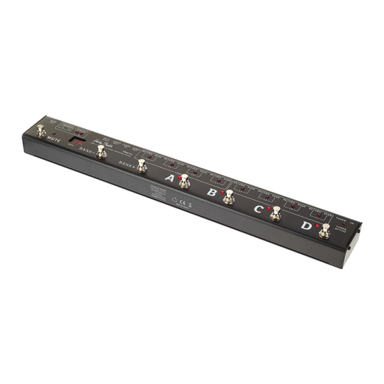 thomann Harley Benton FXL8 Pro Notice D'utilisation