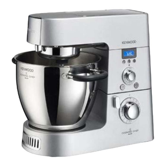 Kenwood Cooking Chef KM070 Serie Mode D'emploi