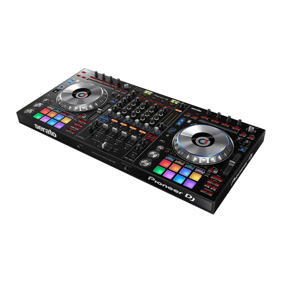 PIONEER DJ DDJ-SZ2 Mode D'emploi