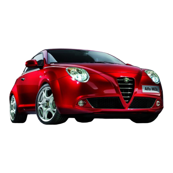 Alfa Romeo MiTo Manuels