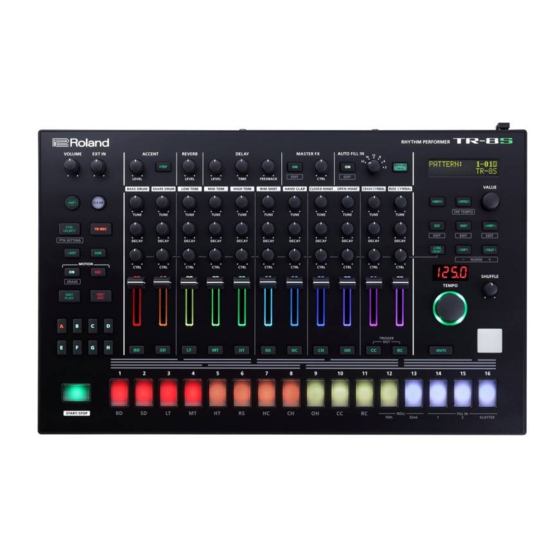 Roland TR-8S Mode D'emploi