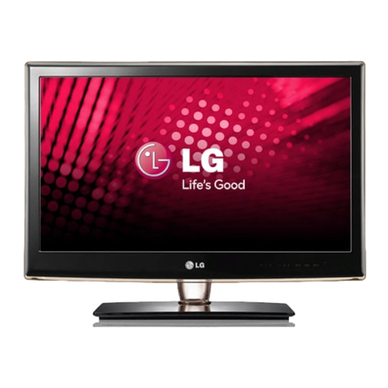 LG 19LV2500 Guide D'utilisation