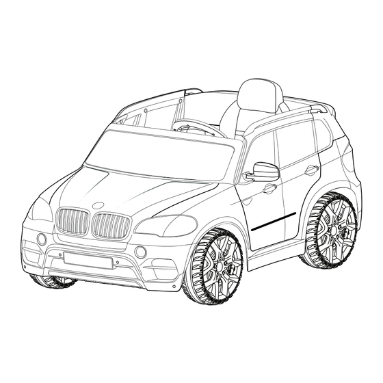 Rollplay BMW X5 6V W499AC-F Guide D'utilisation Et Instructions D'assemblage