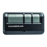 Chamberlain 953EV Guide Rapide