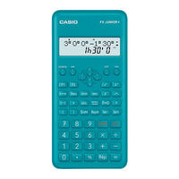 Casio FX JUNIOR PLUS Mode D'emploi