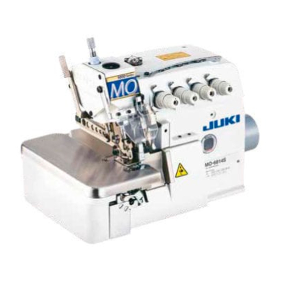 JUKI MO-6800S/DD10 Série Manuel D'utilisation