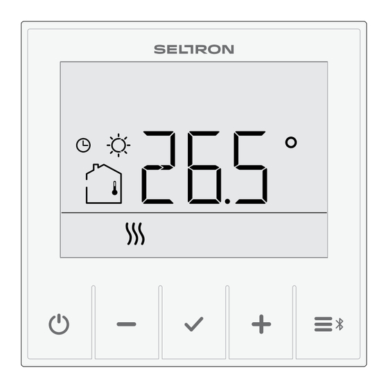 Seltron RCD20 Serie Manuel D'utilisation Et Instructions D'installation