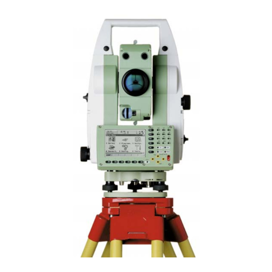 Leica Geosystems TPS1200 Manuel Technique De Référence