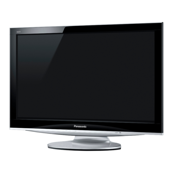 Panasonic VIERA TX-L32V10E Mode D'emploi