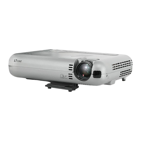 NEC LT150Z Manuel D'utilisation