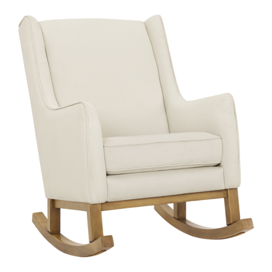 Delta Children Upholstered Rocker W81063J-764 Instructions De Montage