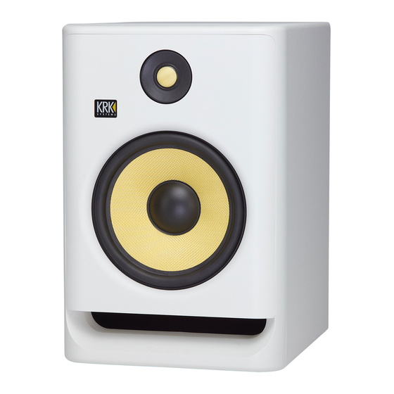 KRK Systems ROKIT G4 Manuels