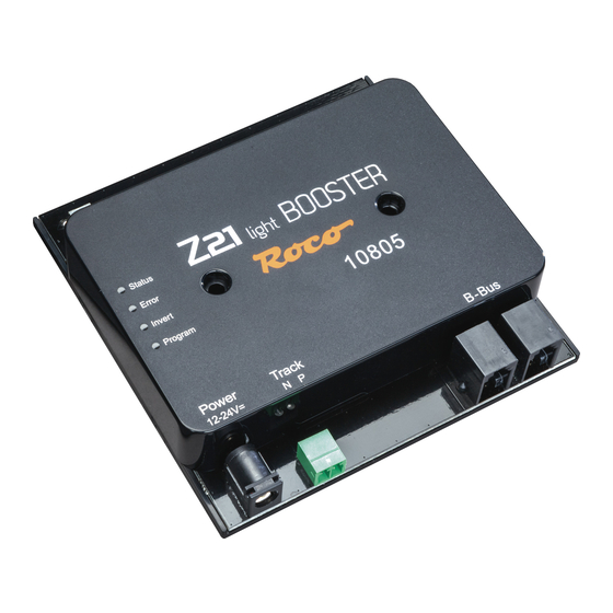 Roco Z21 dual BOOSTER Manuel D'utilisation