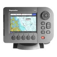 Raymarine A Série Guide De Référence Rapide