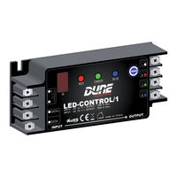 DUNE-LIGHTING LED-CONTROL/1 Notice D'utilisation