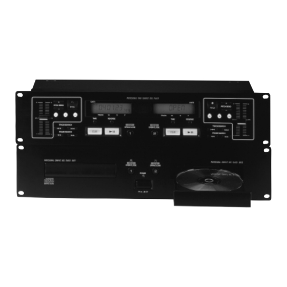 IMG STAGELINE CDJ-2000 Manuels