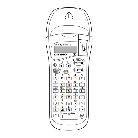 Esselte Dymo LetraTag Guide D'utilisation