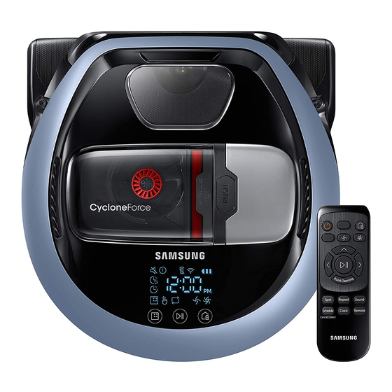 Samsung POWERbot SR1AM7040W Série Manuels