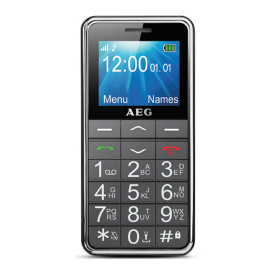 AEG M250 Mode D'emploi