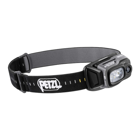 Petzl SWIFT RL PRO Mode D'emploi