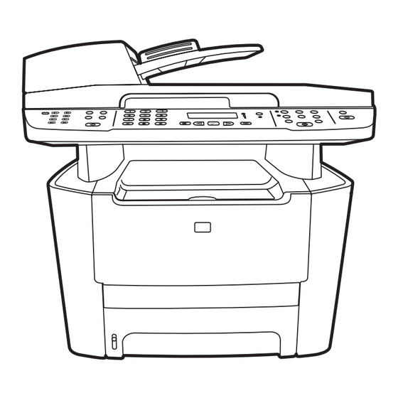 HP LaserJet M2727 Guide Rapide