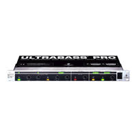 Behringer Ultrabass PRO EX1200 Notice D'utilisation