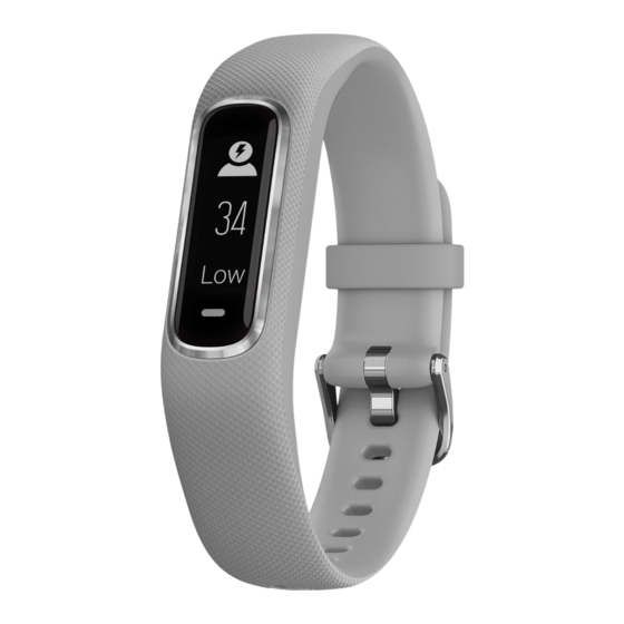 Garmin VIVOSMART 4 Manuel D'utilisation