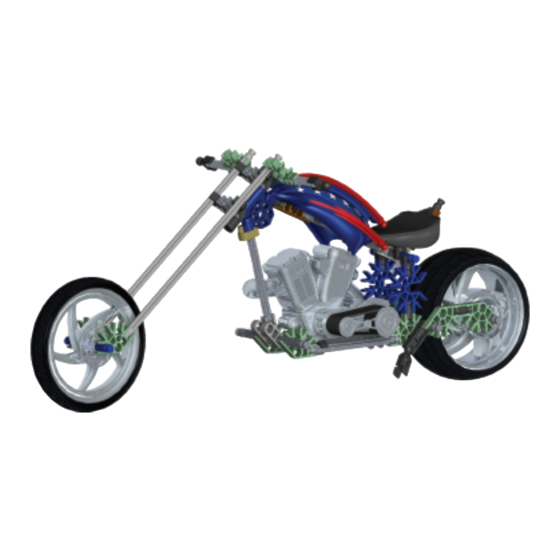K'Nex ORANGE COUNTY CHOPPERS MIKEY'S ALL-STAR BIKE Instructions D'assemblage
