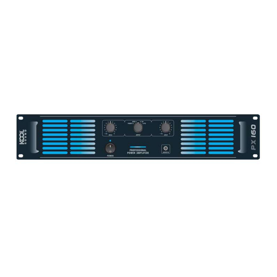 KOOL SOUND PX-160 Mode D'emploi