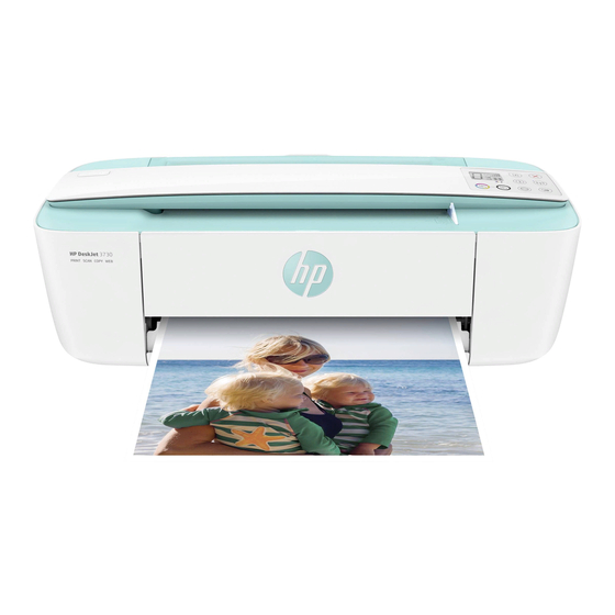 HP DESKJET 3700 Serie Mode D'emploi