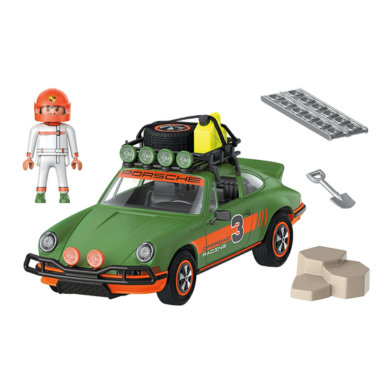 PLAYMOBIL Porsche 911 Carrera RS 2.7 Off-Road Instructions De Montage