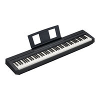 Yamaha P-45 Mode D'emploi