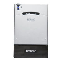 Brother MPRINT MW-145BT Guide De L'utilisateur