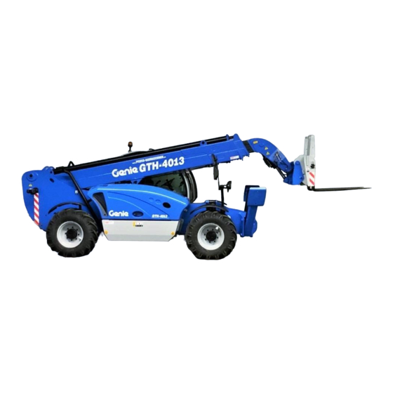 Terex Genie GTH-4013 SX Mode D'emploi